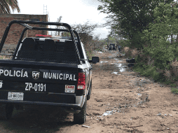 Los cadáveres fueron encontrados en una brecha en el cruce de la calle San Ángel y Camino a la Mesa, en la colonia Vistas del Centinela. ESPECIAL