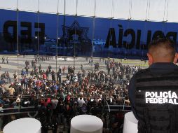 Durazo reitera que todos los buenos elementos de la PF encontrarán cabida en la Guardia Nacional o en otras opciones laborales. NTX / G. Durán