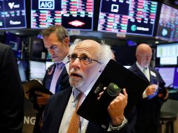 El promedio industrial Dow Jones perdió 115 unidades, 0.4%, y cerró en 26 mil 806 enteros. AP/R. Drew