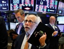 El promedio industrial Dow Jones perdió 115 unidades, 0.4%, y cerró en 26 mil 806 enteros. AP/R. Drew