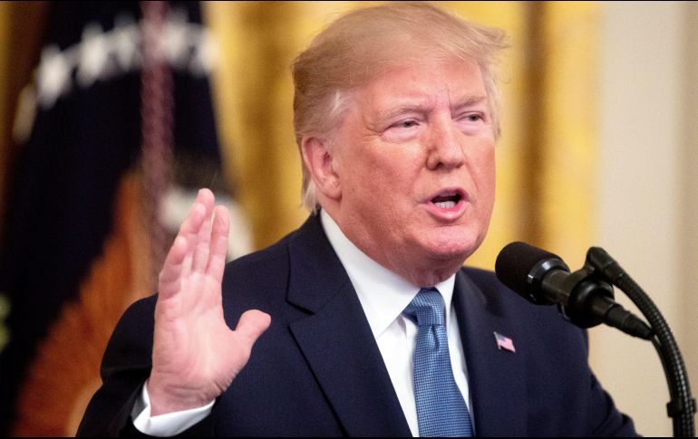 Trump se ha negado a publicar su declaración de impuestos, pese a haber prometido durante su campaña electoral de 2016 que lo haría. EFE/M. Reynolds