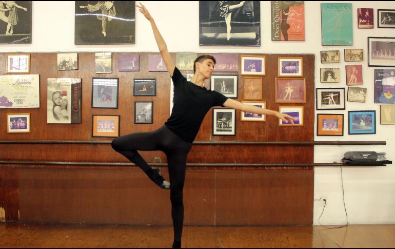 Para Martí Gutiérrez la danza se encargó de hechizarlo desde los tres años de edad, cuando se integró al Ballet de Cámara de Jalisco. EL INFORMADOR / E. Barrerra
