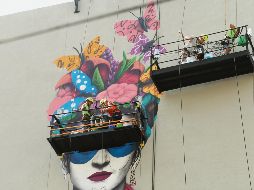 “Magdalena”, la única pieza en México de artista urbano Fin DAC se encontrará en nuestra ciudad. EL INFORMADOR / E. Barrera