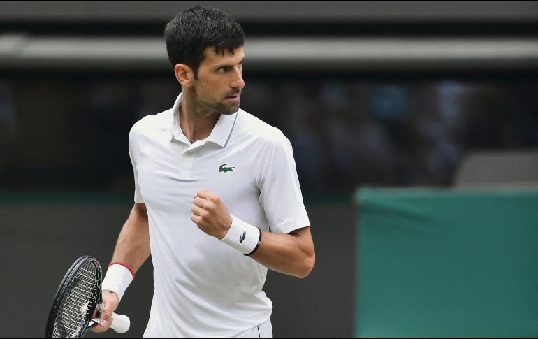Novak Djokovic llega a Cuartos. AFP / G. Kirk