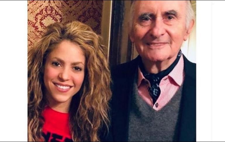 Shakira recordó la humildad, su amor y lucha por la vida que tenía el padre de su exesposo Antonio. INSTAGRAM /shakira