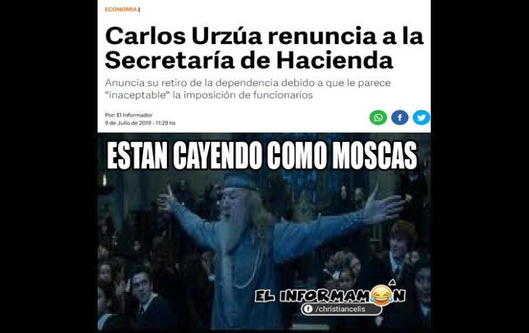 Se va Carlos Urzúa y llega Arturo Herrera cargado de memes