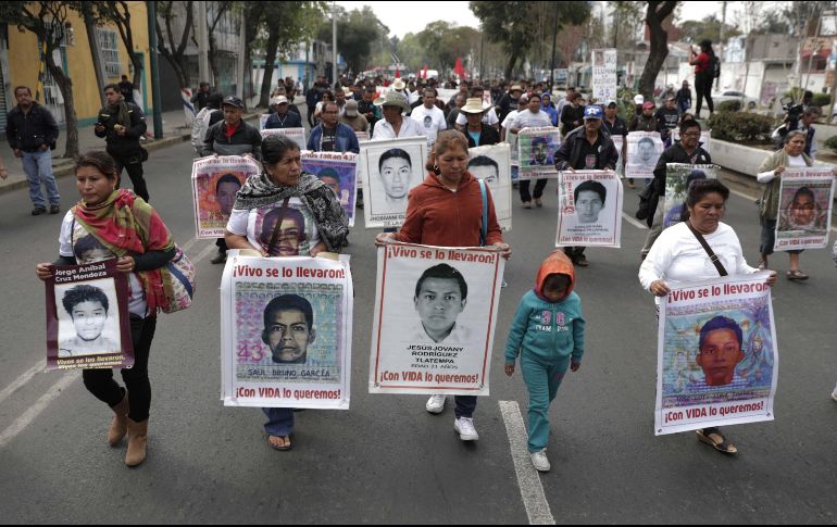 Diversos organismos denuncian que la grabación muestra que sí hubo prácticas de tortura durante las indagatorias del Caso Ayotzinapa. SUN/ARCHIVO