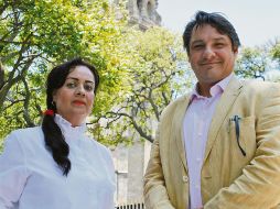 Edwviges Castañeda Rodríguez y Sergio Zepeda. EL INFORMADOR / A. Camacho