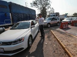 El acordonamiento abarcó todos los carriles del Periférico. EL INFORMADOR/Archivo