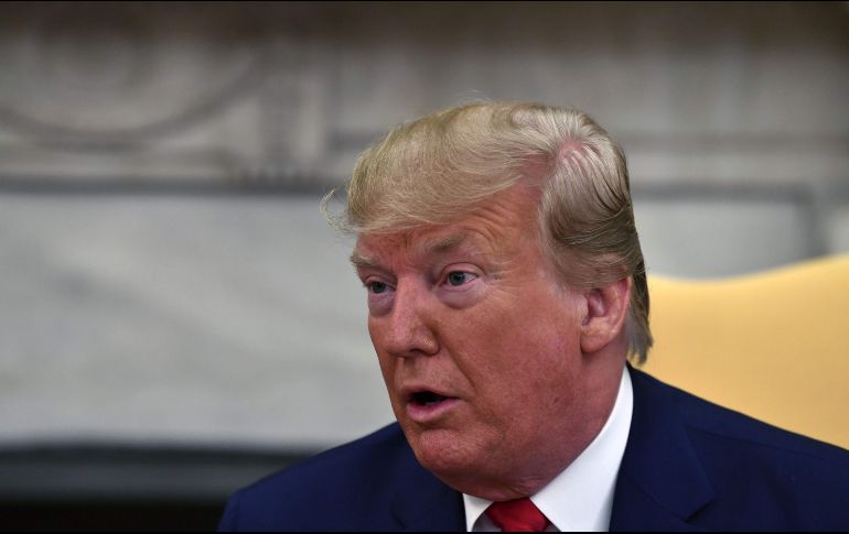 Al mismo tiempo el nivel de aprobación del presidente Donald Trump entre los hispanos ha disminuido tres puntos en cada uno de los dos últimos trimestres y se sitúa en un 34%. AFP/ N. Kamm