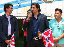 Amaury Vegara (c) es el actual presidente de Chivas. IMAGO7/Archivio