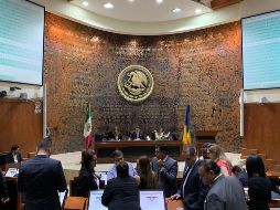 En lo referente a la cuenta pública de Unión de Tula, fue retornada a la ASEJ, para que esta considera los elementos  pruebas que el municipio aportó el 16 de mayo de 2019. TWITTER/ @LegislativoJal