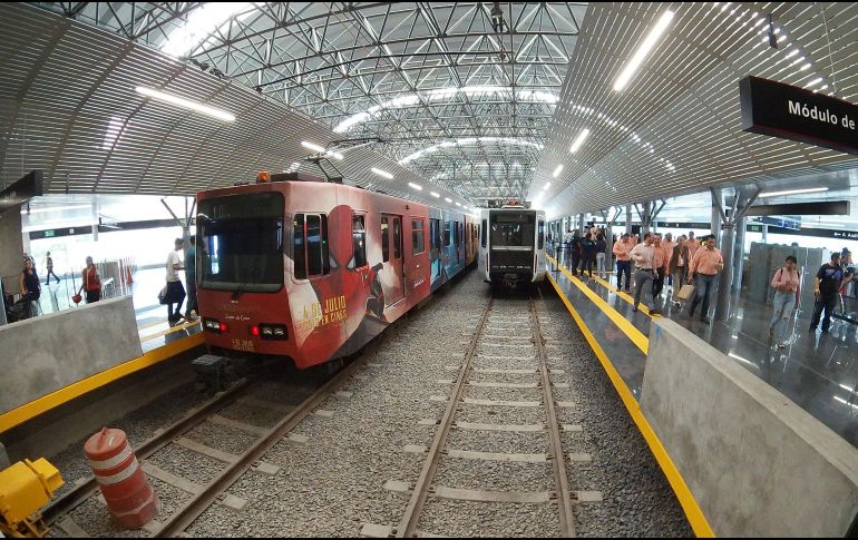 La modernización y ampliación de las estaciones permite que ahora circulen trenes con tres vagones. EL INFORMADOR/A. Camacho