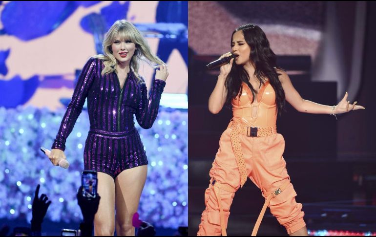 Taylor Switf se mostró cercana a Becky G; aseguró sentirse feliz de coincidir con otras mujeres 