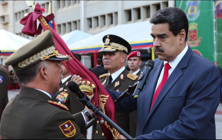 Delegados del presidente Nicolás Maduro (foto) y del líder opositor Juan Guaidó se reunieron en Barbados desde el lunes pasado. EFE/ Z. Campos-Prensa Miraflores