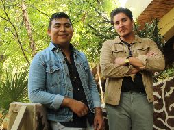 Diego Balam y Diego Bogarín. Los cineastas detallan el desarrollo de “Pervive”. EL INFORMADOR/E. Barrera