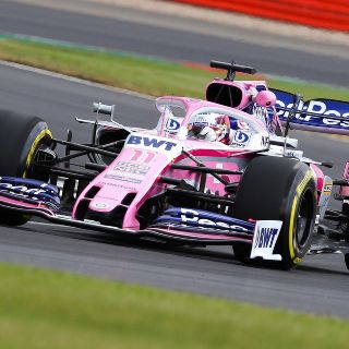 ''Checo'' Pérez culmina en el sitio 12 en primera práctica de Gran Bretaña