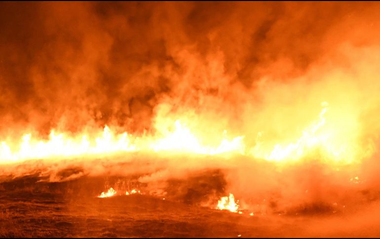 Los incendios son inusuales por la latitud y la intensidad que tienen. AFP/ARCHIVO