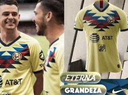 Como parte de la colección ''Eterna grandeza'',  la indumentaria local estaba pendiente tras el anuncio de la vestimenta visitante a finales de junio. TWITTER / @ClubAmerica