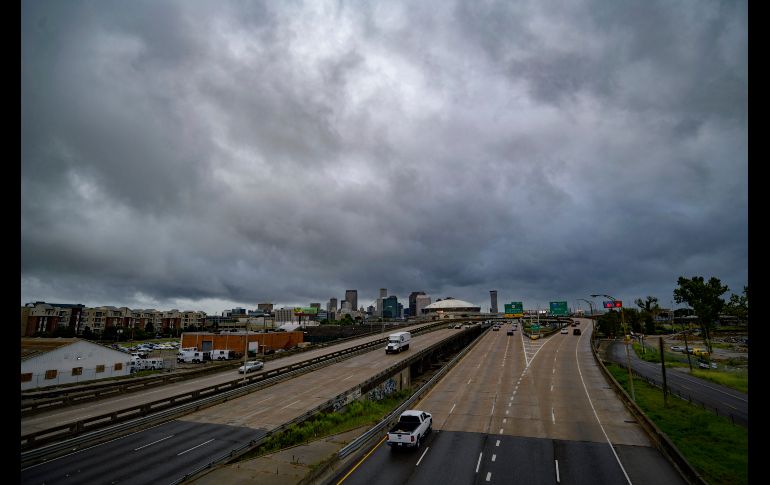 Los efectos de la tormenta ya se aprecian en Nueva Orleans.