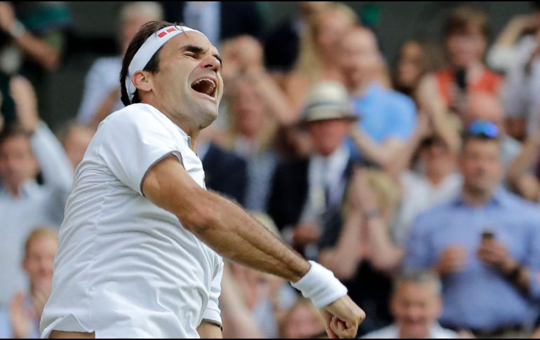 Federer se impuso en su enfrentamiento número 40 ante el mallorquín. AP/B. Curtis