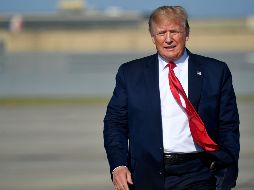 Trump reconsideró su decision de atacar Irán en el último momento luego del escándalo desatado tras el derribo de un dron. AFP/M. Ngan