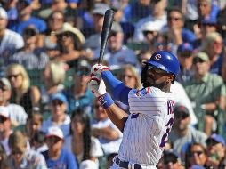 Jason Heyward se convirtió en el héroe de los Cachorros al impulsar la carrera con la que su equipo venció a los Piratas. AFP/J. Daniel