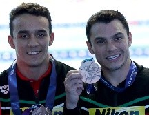 Fue el segundo bronce para México este día, en la competencia de clavados de la cita surcoreana. AP / J. Lee