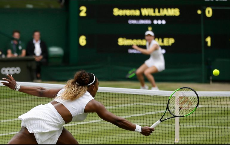 Por segundo año consecutivo, Serena perdió en la lucha; el año pasado cayó ante la alemana Angelique Kerber. AP / T. Ireland