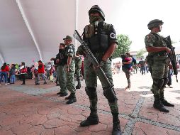 Durazo Montaño insiste que ningún elemento será obligado a incorporarse a la Guardia Nacional y que aquellos que se integren al nuevo cuerpo no perderán sus derechos y prestaciones. SUN / EELG