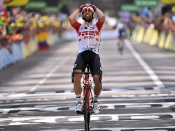 De Gendt detuvo el crono en 5:00.17 horas. AFP / M. Bertorello