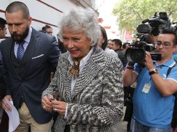 Sánchez Cordero anunció la activación de un equipo de 400 abogados, así como el reforzamiento de la campaña Conoce tus Derechos. SUN/ARCHIVO