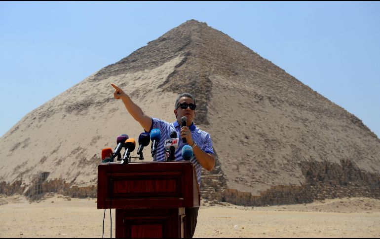 Desde hace varios años, las autoridades de Egipto anuncian regularmente descubrimientos arqueológicos para impulsar al turismo. AFP/M. el-Shahed
