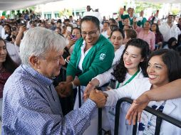 López Obrador reiteró que durante su gobierno se desterrará la corrupción y no habrá impunidad. NTX/PRESIDENCIA