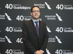 José María Giraldo, director de American Airlines en nuestro país. EL INFORMADOR / F. González