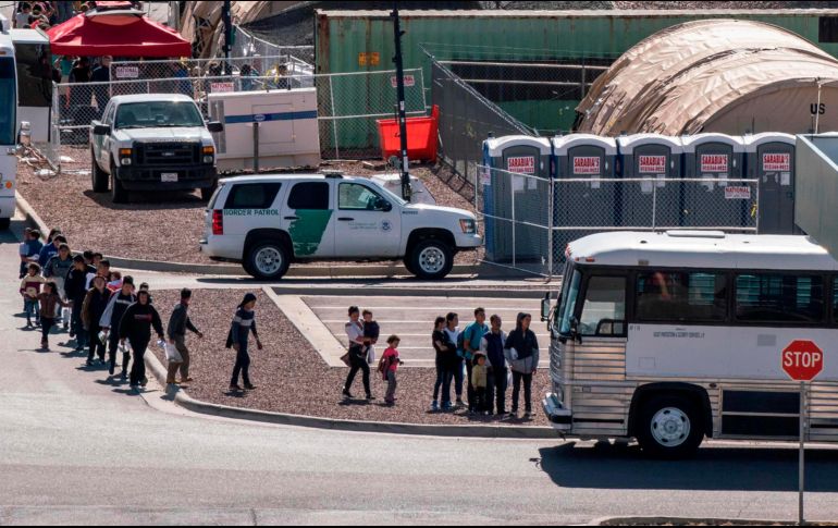 Es probable que los migrantes indocumentados sean regresados a México en los próximos días. AFP/ARCHIVO