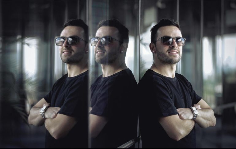 El cantante, con dulces recuerdos de México y con ganas de escribir nuevas historias. EL INFORMADOR / F. Atilano