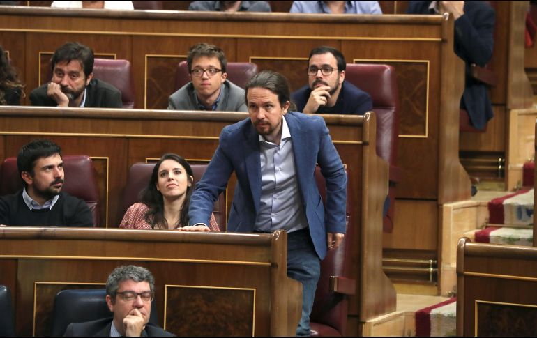 Unidas Podemos pretende consultar a su base para llegar a un acuerdo con el presidente Sánchez. EFE/Archivo
