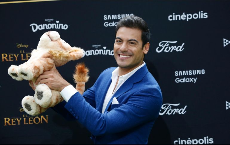 Carlos Rivera asegura que “El Rey León” es su película favorita desde niño. AP / G. Riquelme