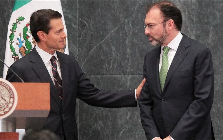 Lozoya había pedido que el ex presidente Peña Nieto y Videgaray declararan ya que estaban involucrados en la compra de la planta de fertilizantes a la empresa Altos Hornos. NTX / ARCHIVO