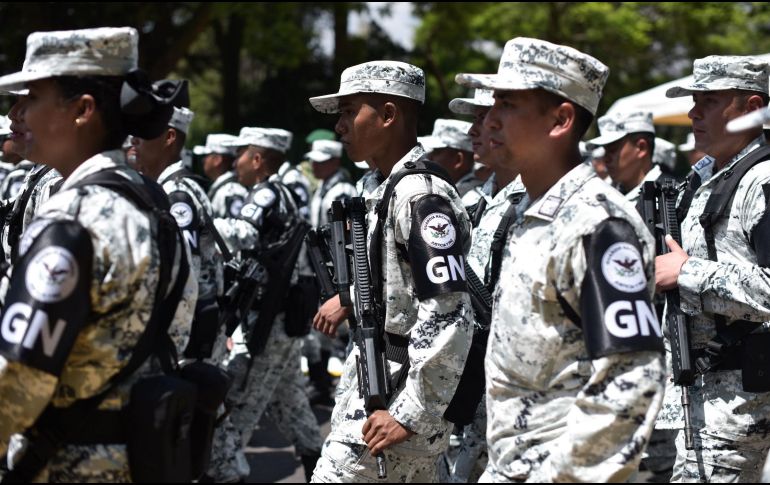 Destacan que la Guardia Nacional reforzará la seguridad, con respeto a los derechos humanos. NTX / ARCHIVO