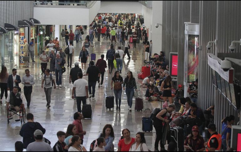 Aspecto del Aeropuerto Internacional de la Ciudad de México. Ya se tuvo una reunión con las aerolíneas para ver cómo se implementaría la operación complementaria entre el AICM y Toluca. NTX/ARCHIVO