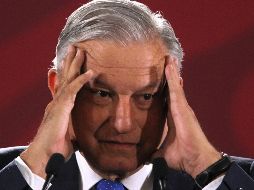 López Obrador presentó este martes el plan de negocios de Pemex para 2019-2024. EFE / M. Guzmán