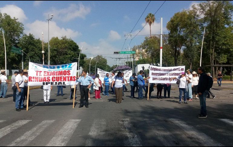 La manifestación tiene como fin circular por Juárez hasta el Palacio de Gobierno. ESPECIAL/ @mariliopolitico