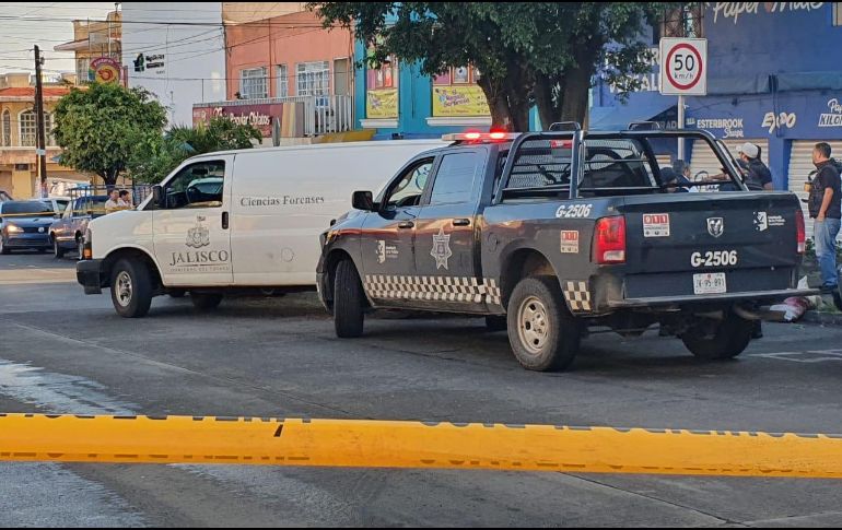Los hechos ocurrieron la mañana de este martes en la avenida Joaquín Amaro, al cruce de Alfredo Carrasco. EL INFORMADOR /