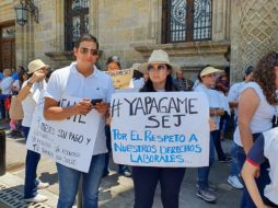 Profesores explican que en la SEJ se presentaron oficios para resolver el pago o para clarificar el motivo de la falta de salarios, sin embargo, aseguran que nunca se tuvo una respuesta por parte de la Secretaría. EL INFORMADOR/ N. Martín del Campo