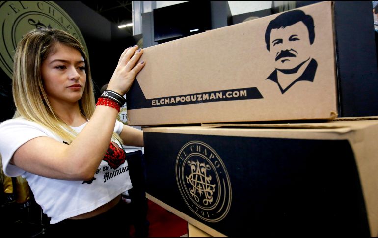 La línea, según Gilberto de Anda, quien se presentó como abogado de la firma, sería propiedad de Alejandrina Guzmán, hija del narcotraficante. AFP / U. Ruiz