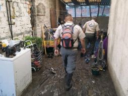 El material llegó a 15 viviendas, pero no dejó lesionados. ESPECIAL