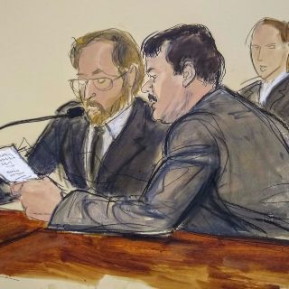 "Lo perdono", dice testigo en audiencia de sentencia del "Chapo"