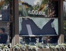 Aspectos del restaurante donde ocurrió el tiroteo de este miércoles. AP/RUDAW Facebook TV